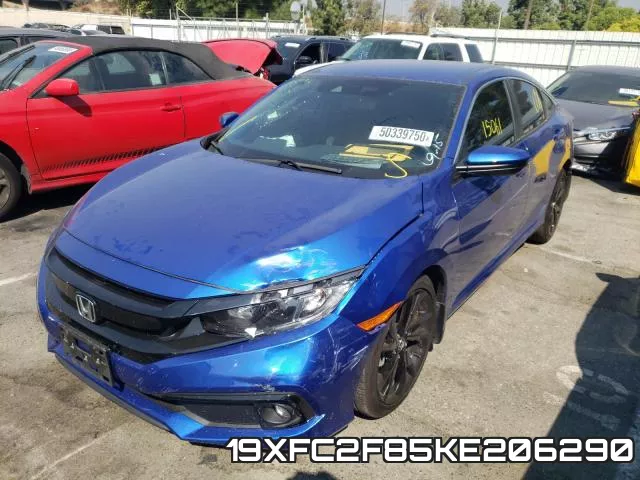 19XFC2F85KE206290 фото 3