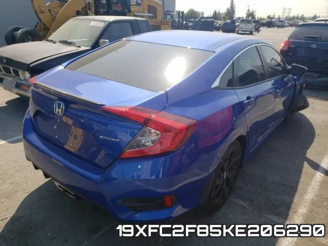 19XFC2F85KE206290 фото 5