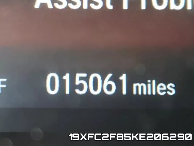 19XFC2F85KE206290 фото 9
