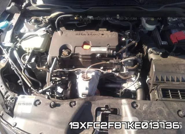 19XFC2F87KE013736 фото 2