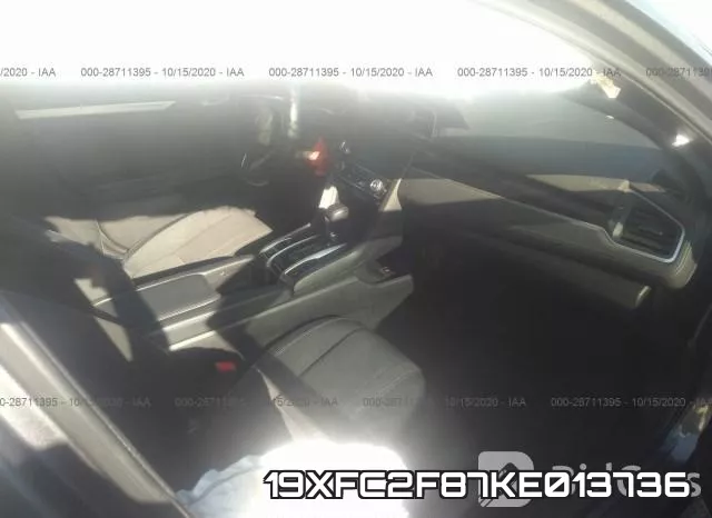19XFC2F87KE013736 фото 6