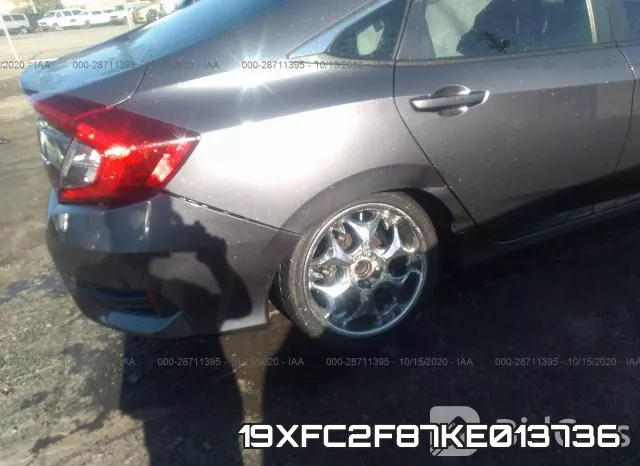 19XFC2F87KE013736 фото 7