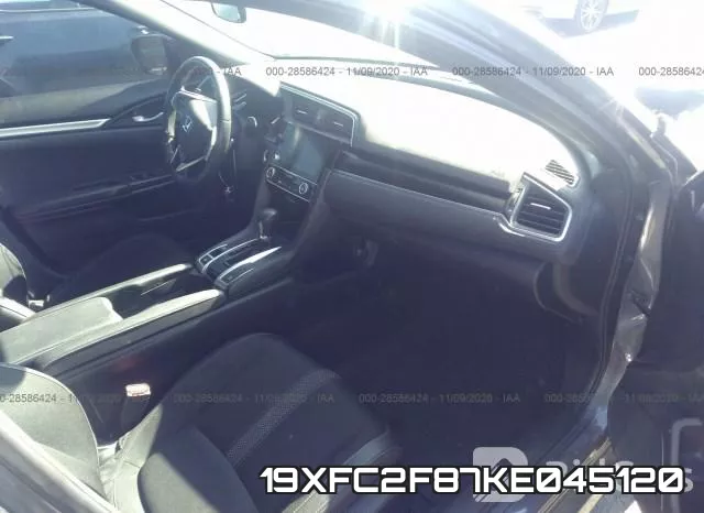 19XFC2F87KE045120 фото 6