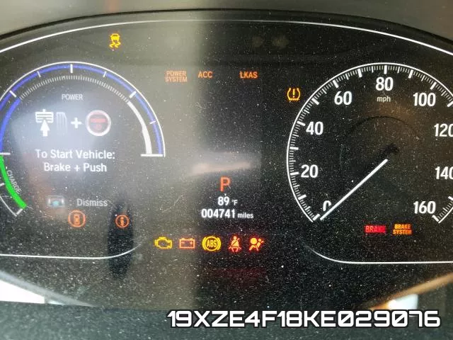 19XZE4F18KE029076 фото 9