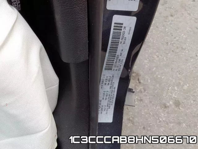 1C3CCCAB8HN506670 фото 2