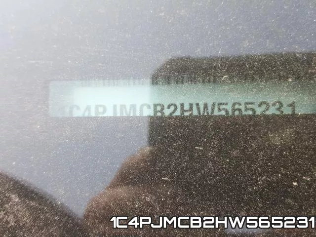 1C4PJMCB2HW565231 фото 2