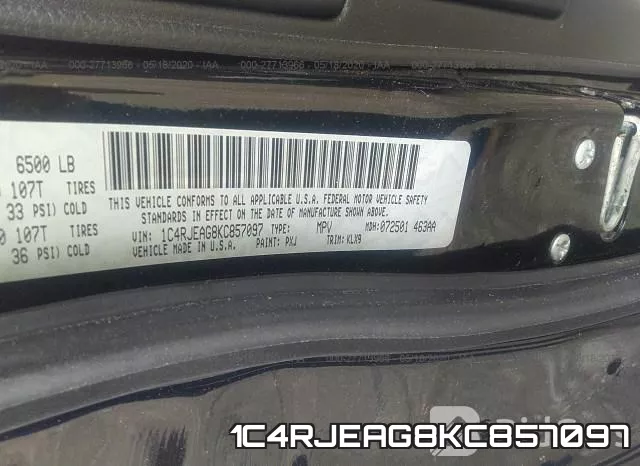 1C4RJEAG8KC857097 фото 10