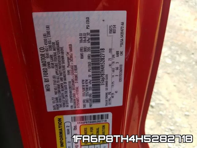 1FA6P8TH4H5282718 фото 2
