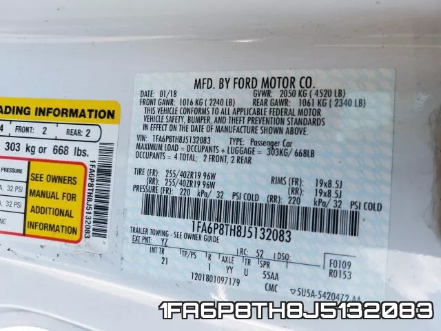 1FA6P8TH8J5132083 фото 2