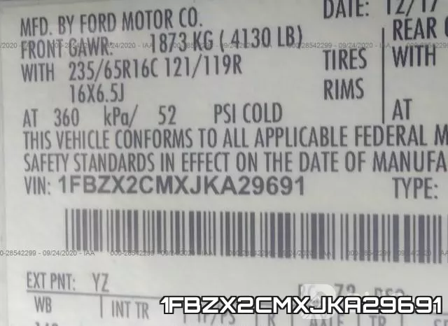 1FBZX2CMXJKA29691 фото 10