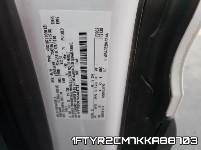1FTYR2CM7KKA88703 фото 2