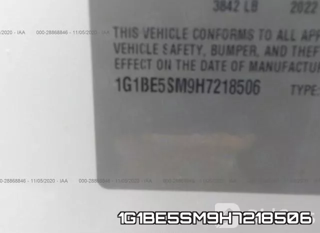1G1BE5SM9H7218506 фото 10