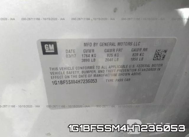 1G1BF5SM4H7236053 фото 10