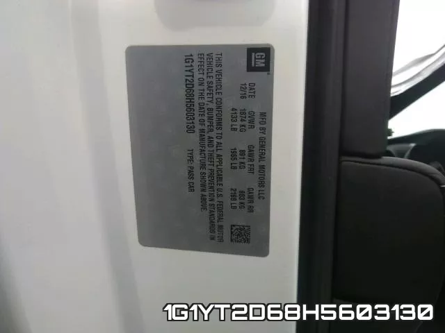 1G1YT2D68H5603130 фото 2