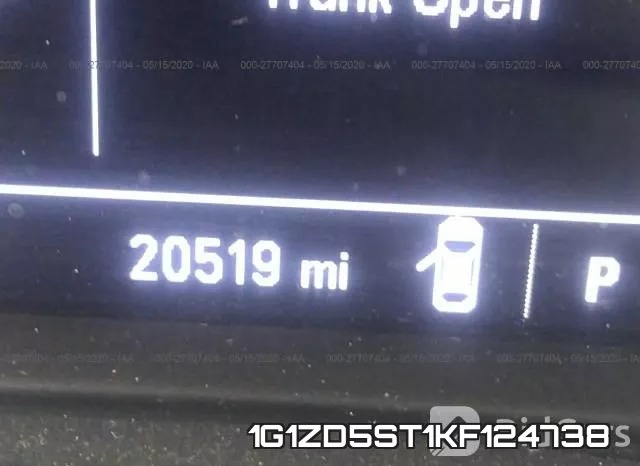 1G1ZD5ST1KF124738 фото 8