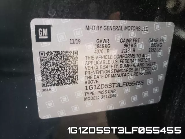 1G1ZD5ST3LF055455 фото 2