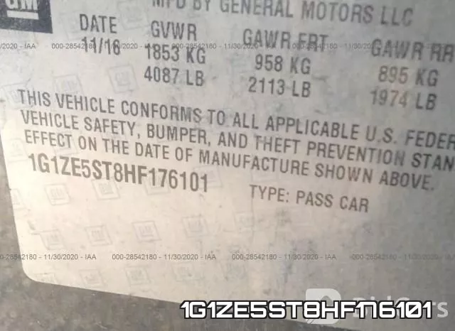 1G1ZE5ST8HF176101 фото 10