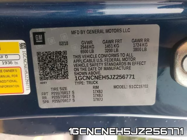 1GCNCNEH5JZ256771 фото 2