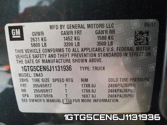 1GTG5CEN6J1131936 фото 2