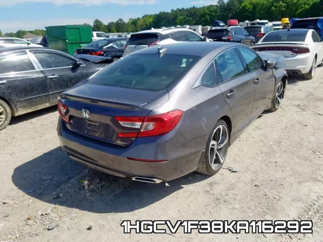 1HGCV1F38KA116292 фото 4