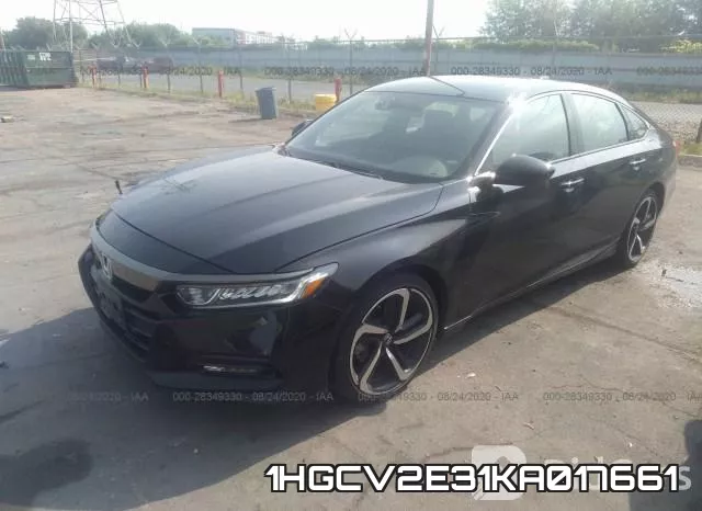 1HGCV2E31KA017661 фото 3