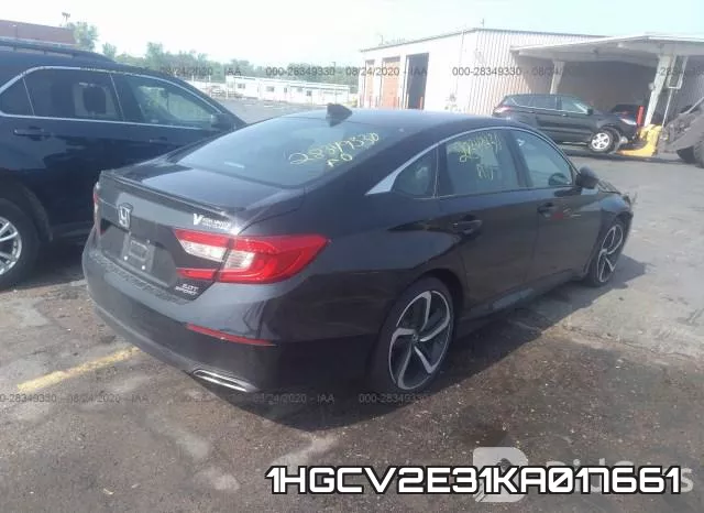 1HGCV2E31KA017661 фото 5