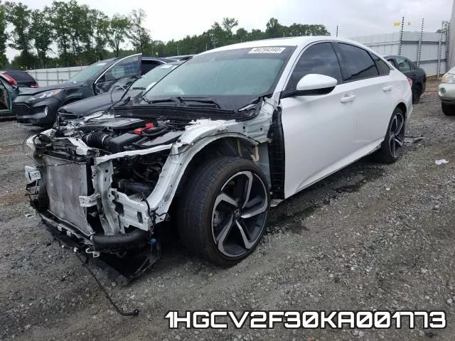 1HGCV2F30KA001773 фото 3