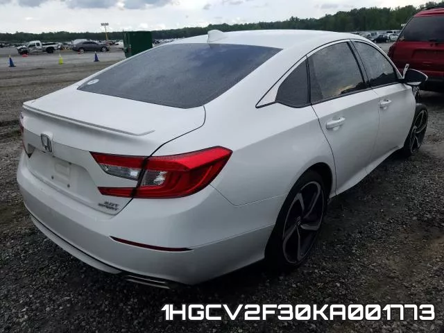 1HGCV2F30KA001773 фото 5
