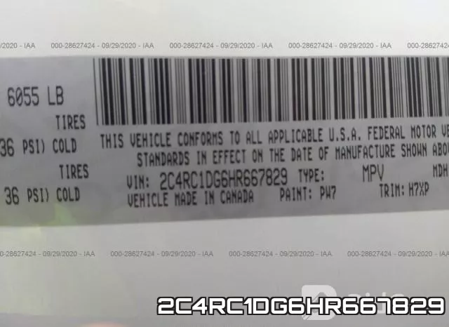 2C4RC1DG6HR667829 фото 10