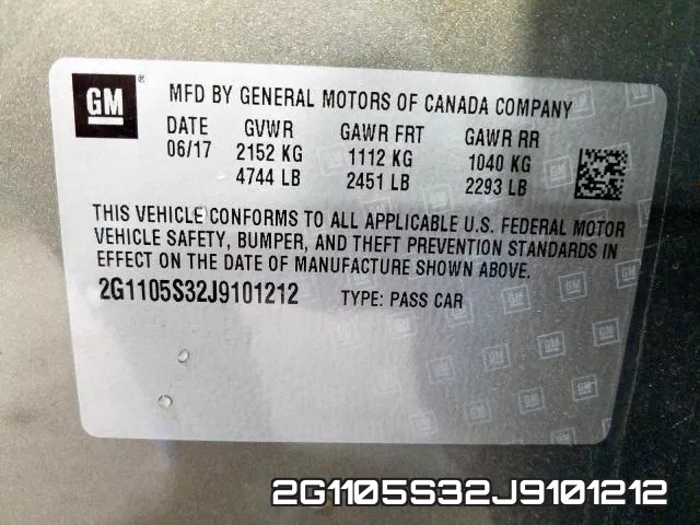 2G1105S32J9101212 фото 2