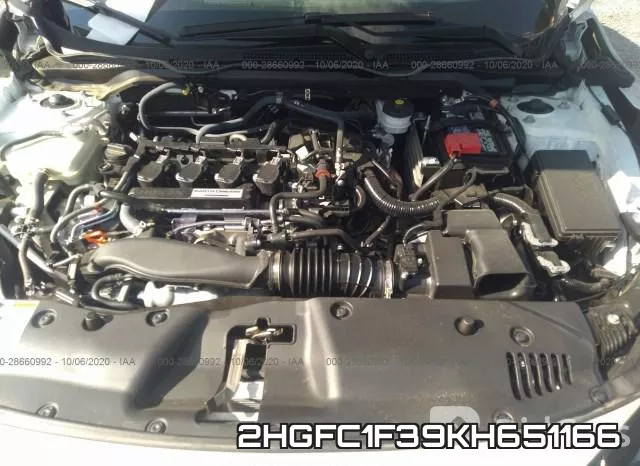 2HGFC1F39KH651166 фото 2