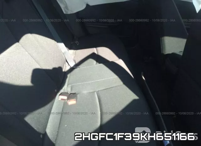 2HGFC1F39KH651166 фото 9