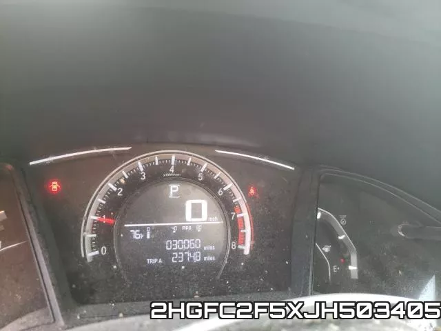 2HGFC2F5XJH503405 фото 9