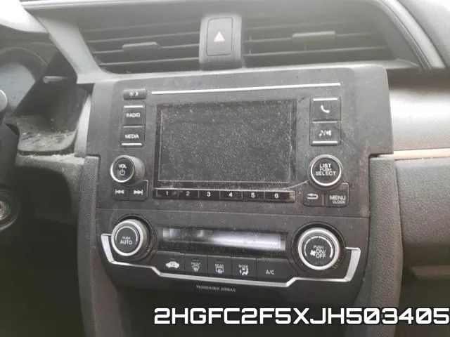 2HGFC2F5XJH503405 фото 10