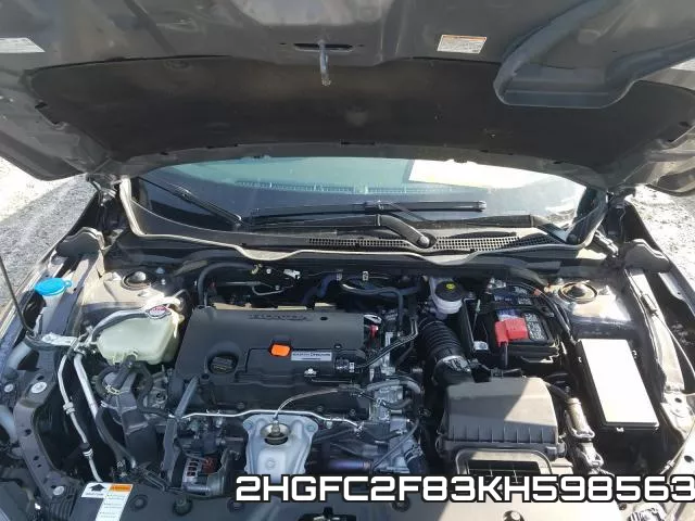 2HGFC2F83KH598563 фото 8
