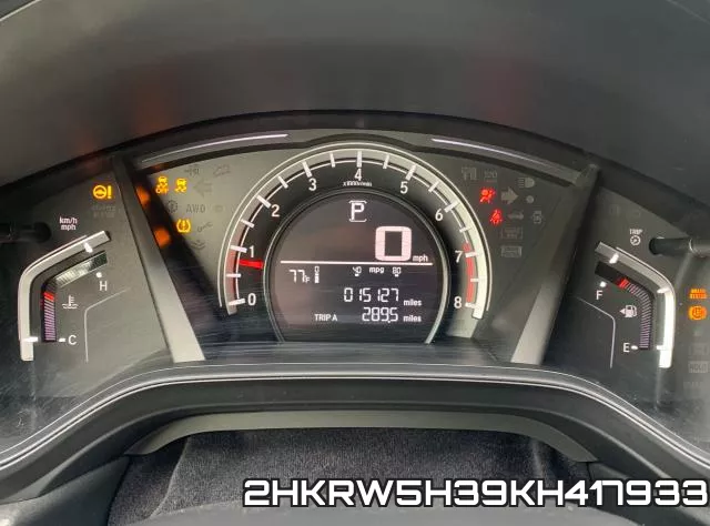 2HKRW5H39KH417933 фото 9