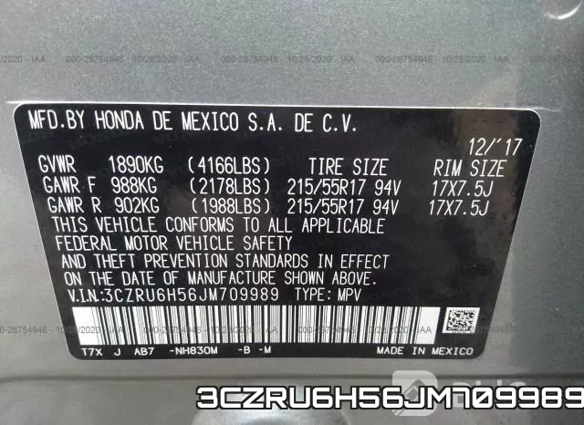 3CZRU6H56JM709989 фото 10