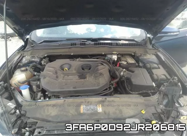 3FA6P0D92JR206815 фото 2