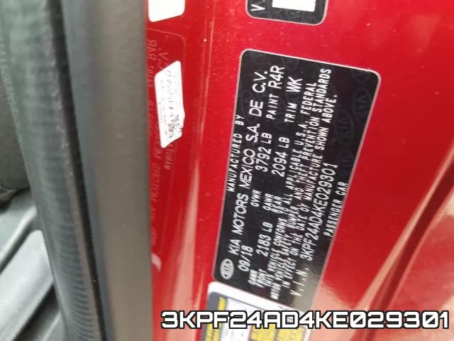 3KPF24AD4KE029301 фото 2