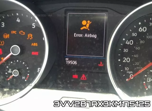 3VV2B7AX3KM175125 фото 8