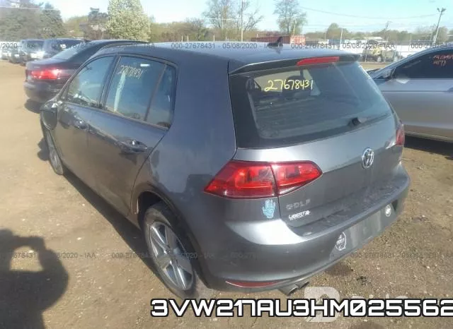 3VW217AU3HM025562 фото 4