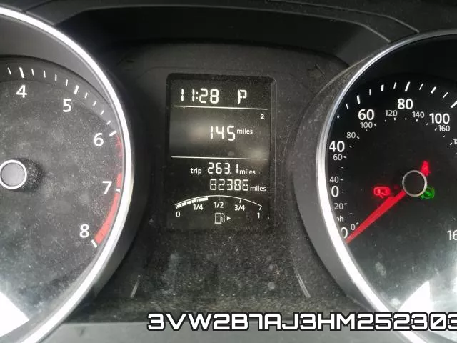 3VW2B7AJ3HM252303 фото 9