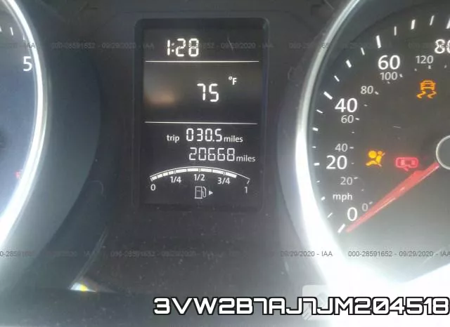 3VW2B7AJ7JM204518 фото 8