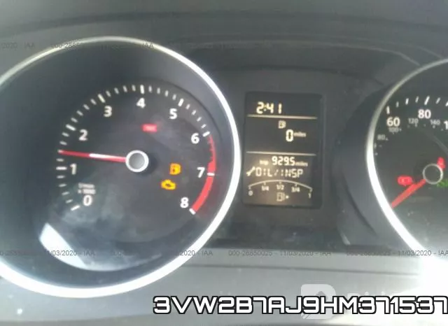 3VW2B7AJ9HM371537 фото 8