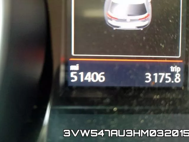 3VW547AU3HM032015 фото 9