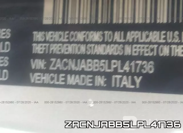 ZACNJABB5LPL41736 фото 10