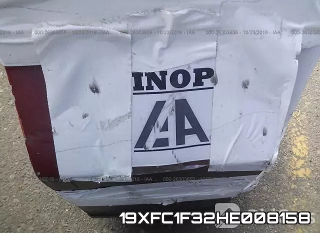 19XFC1F32HE008158 фото 6