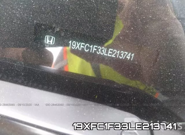 19XFC1F33LE213741 фото 10