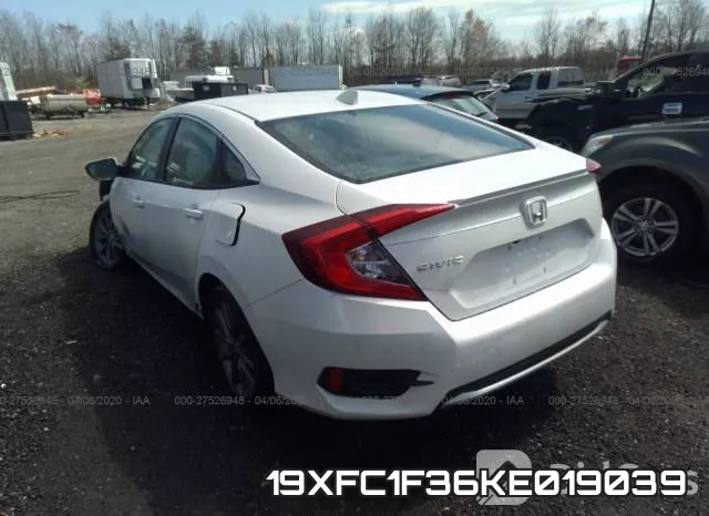 19XFC1F36KE019039 фото 4