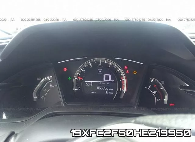 19XFC2F50HE219950 фото 8